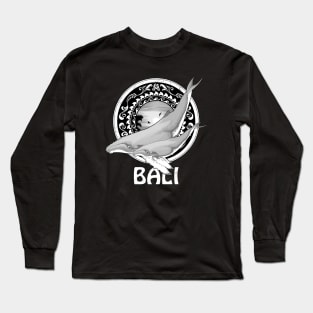 Humpback Whale Bali Indonesia Long Sleeve T-Shirt